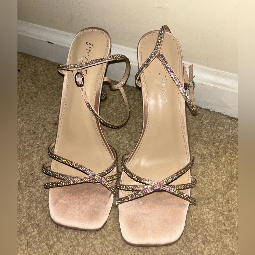 Betsey Johnson Rhinestone Sandal